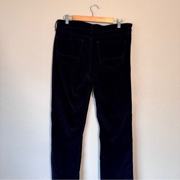 NYDJ Black Corduroy Bootcut Jeans Pants Womens 12 Classic Fall Casual - Picture 2 of 13